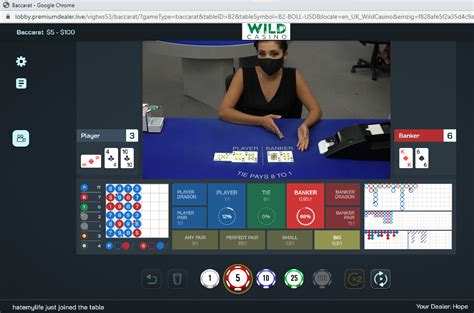 wild casino live dealer/